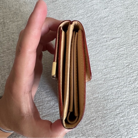 LOUIS VUITTON TAKASHI MURAKAMI WHITE MONOGRAM MULTICOLORE ELISE WALLET - Picture 13 of 17